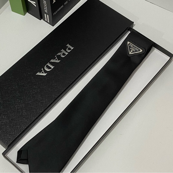 Prada Black Men's Tie